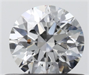 Diamante Natural 0.50 quilates, Redondo , Color F, claridad VS2 y certificado IGI