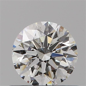 Foto Diamante Natural 0.46 quilates, Redondo , Color F, claridad VS1 y certificado GIA de