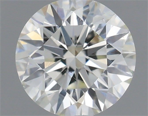Picture of Natural Diamond 0.40 Carats, Round with Excellent Cut, I Color, VS2 Clarity and Certified by IGI