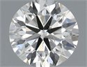 Natural Diamond 0.40 Carats, Round with Excellent Cut, I Color, SI1 Clarity and Certified by IGI