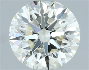 Picture of Natural Diamond 1.17 Carats, Round with Excellent Cut, J Color, IF Clarity and Certified by IGI