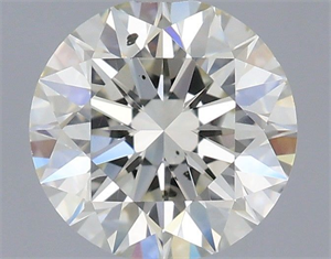 Foto Diamante Natural 0.71 quilates, Redondo , Color J, claridad SI1 y certificado IGI de