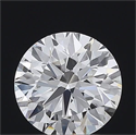 Del inventario de diamantes de laboratorio, 2.08 quilates, Redondo , Color E, claridad VVS2 y certificado IGI