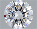 Del inventario de diamantes de laboratorio, 3.09 quilates, Redondo , Color D, claridad VS1 y certificado IGI