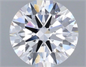 Del inventario de diamantes de laboratorio, 0.85 quilates, Redondo , Color D, claridad VVS2 y certificado IGI