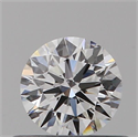 Natural Diamond 0.40 Carats, Round with Excellent Cut, D Color, VVS1 Clarity and Certified by GIA