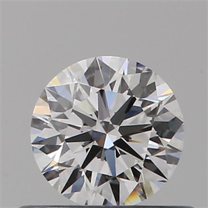 Picture of Natural Diamond 0.40 Carats, Round with Excellent Cut, D Color, VVS1 Clarity and Certified by GIA