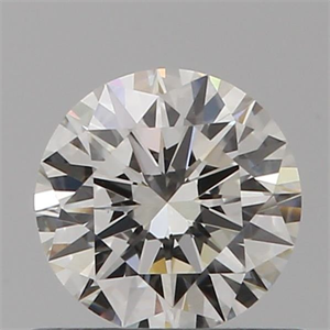 Foto Diamante Natural 0.52 quilates, Redondo , Color H, claridad VS1 y certificado GIA de