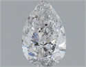 Diamante Natural 1.00 quilates, De pera , Color F, claridad I1 y certificado IGI
