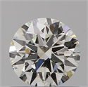 Diamante Natural 0.53 quilates, Redondo , Color K, claridad VVS1 y certificado GIA