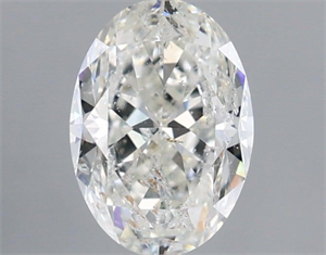 Foto Diamante Natural 1.00 quilates, Ovalado , Color G, claridad I1 y certificado IGI de