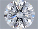 Del inventario de diamantes de laboratorio, 1.06 quilates, Redondo , Color D, claridad VVS2 y certificado IGI