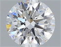 Del inventario de diamantes de laboratorio, 1.02 quilates, Redondo , Color F, claridad VVS2 y certificado IGI