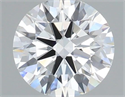 Del inventario de diamantes de laboratorio, 1.07 quilates, Redondo , Color F, claridad VVS2 y certificado IGI