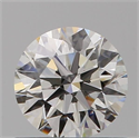 Diamante Natural 0.55 quilates, Redondo , Color I, claridad VS2 y certificado GIA