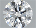 Natural Diamond 0.50 Carats, Round with Excellent Cut, H Color, SI1 Clarity and Certified by IGI