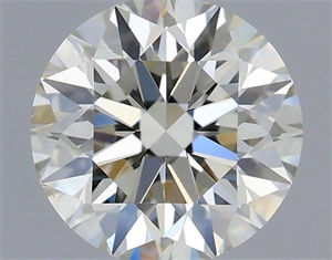 Picture of Natural Diamond 0.50 Carats, Round with Excellent Cut, H Color, VS1 Clarity and Certified by IGI