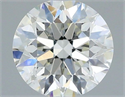 Diamante Natural 0.51 quilates, Redondo , Color H, claridad VS2 y certificado IGI