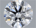Diamante Natural 0.70 quilates, Redondo , Color E, claridad VVS2 y certificado GIA