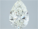 Diamante Natural 3.01 quilates, De pera , Color H, claridad VS1 y certificado IGI