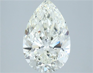 Foto Diamante Natural 3.01 quilates, De pera , Color H, claridad VS1 y certificado IGI de