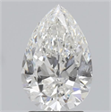 Diamante Natural 2.01 quilates, De pera , Color F, claridad SI2 y certificado GIA