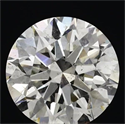 Diamante Natural 2.01 quilates, Redondo , Color J, claridad SI2 y certificado GIA