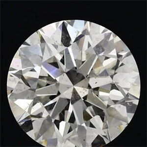 Foto Diamante Natural 2.01 quilates, Redondo , Color J, claridad SI2 y certificado GIA de