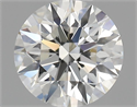 Diamante Natural 0.83 quilates, Redondo , Color H, claridad VVS1 y certificado GIA