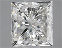 Natural Diamond 1.00 Carats, Princess with  Cut, I Color, VVS1 Clarity and Certified by GIA