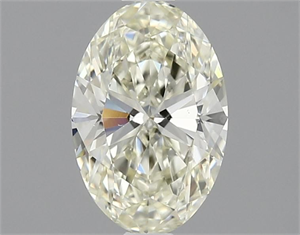 Picture of Natural Diamond 1.01 Carats, Oval with  Cut, K Color, VS1 Clarity and Certified by IGI