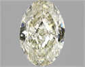 Natural Diamond 2.10 Carats, Oval with  Cut, N Color, SI1 Clarity and Certified by GIA