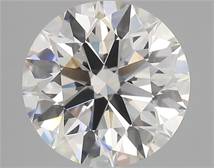 Foto Diamante Natural 4.10 quilates, Redondo , Color J, claridad VS2 y certificado GIA de