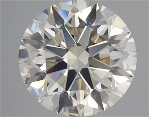 Foto Diamante Natural 4.03 quilates, Redondo , Color J, claridad VVS1 y certificado HRD de