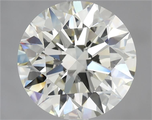 Picture of Natural Diamond 3.51 Carats, Round with Excellent Cut, M Color, VS1 Clarity and Certified by GIA