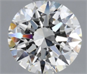 Natural Diamond 1.01 Carats, Round with Excellent Cut, I Color, SI1 Clarity and Certified by GIA