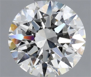 Picture of Natural Diamond 1.01 Carats, Round with Excellent Cut, I Color, SI1 Clarity and Certified by GIA