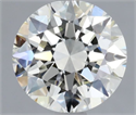 Diamante Natural 1.00 quilates, Redondo , Color K, claridad VS1 y certificado GIA