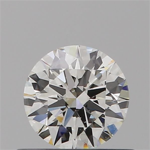 Picture of Natural Diamond 0.40 Carats, Round with Excellent Cut, K Color, SI1 Clarity and Certified by GIA