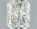 Natural Diamond 1.01 Carats, Radiant with  Cut, H Color, SI2 Clarity and Certified by IGI