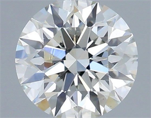 Foto Diamante Natural 0.51 quilates, Redondo , Color G, claridad SI1 y certificado IGI de