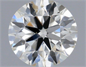 Diamante Natural 0.50 quilates, Redondo , Color H, claridad VS2 y certificado IGI