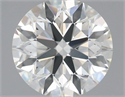 Diamante Natural 1.70 quilates, Redondo , Color J, claridad VVS2 y certificado GIA