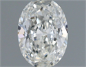 Diamante Natural 0.51 quilates, Ovalado , Color H, claridad VS2 y certificado GIA