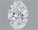 Diamante Natural 0.50 quilates, Ovalado , Color D, claridad VS2 y certificado GIA
