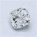 Natural Diamond 2.00 Carats, Cushion with  Cut, F Color, I1 Clarity and Certified by GIA