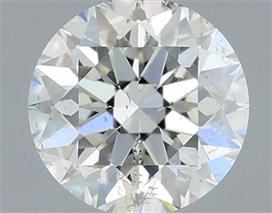 Foto Diamante Natural 0.40 quilates, Redondo , Color I, claridad SI2 y certificado IGI de