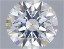 Natural Diamond 0.50 Carats, Round with Excellent Cut, E Color, SI1 Clarity and Certified by IGI