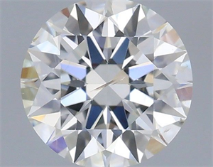 Picture of Natural Diamond 0.50 Carats, Round with Excellent Cut, E Color, SI1 Clarity and Certified by IGI