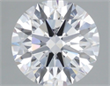 Del inventario de diamantes de laboratorio, 2.36 quilates, Redondo , Color E, claridad VVS2 y certificado IGI
